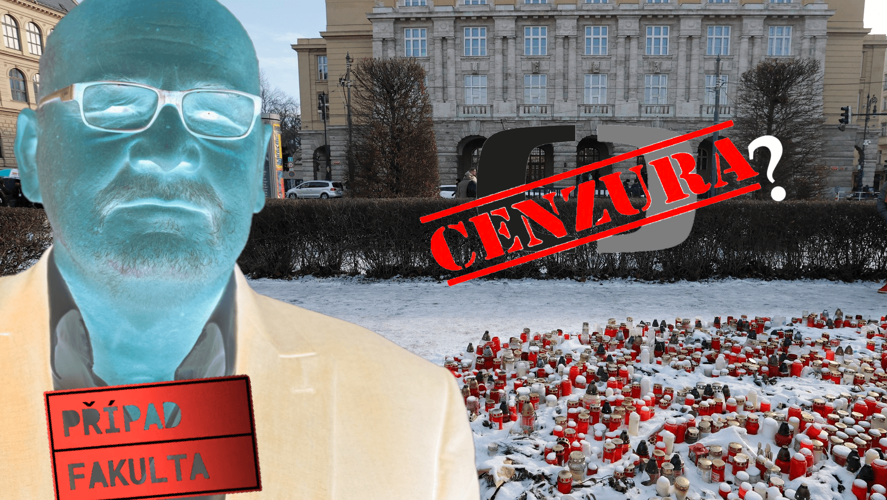 Producent obvinil Českou televizi z cenzury dokumentu o střelbě na Filozofické fakultě