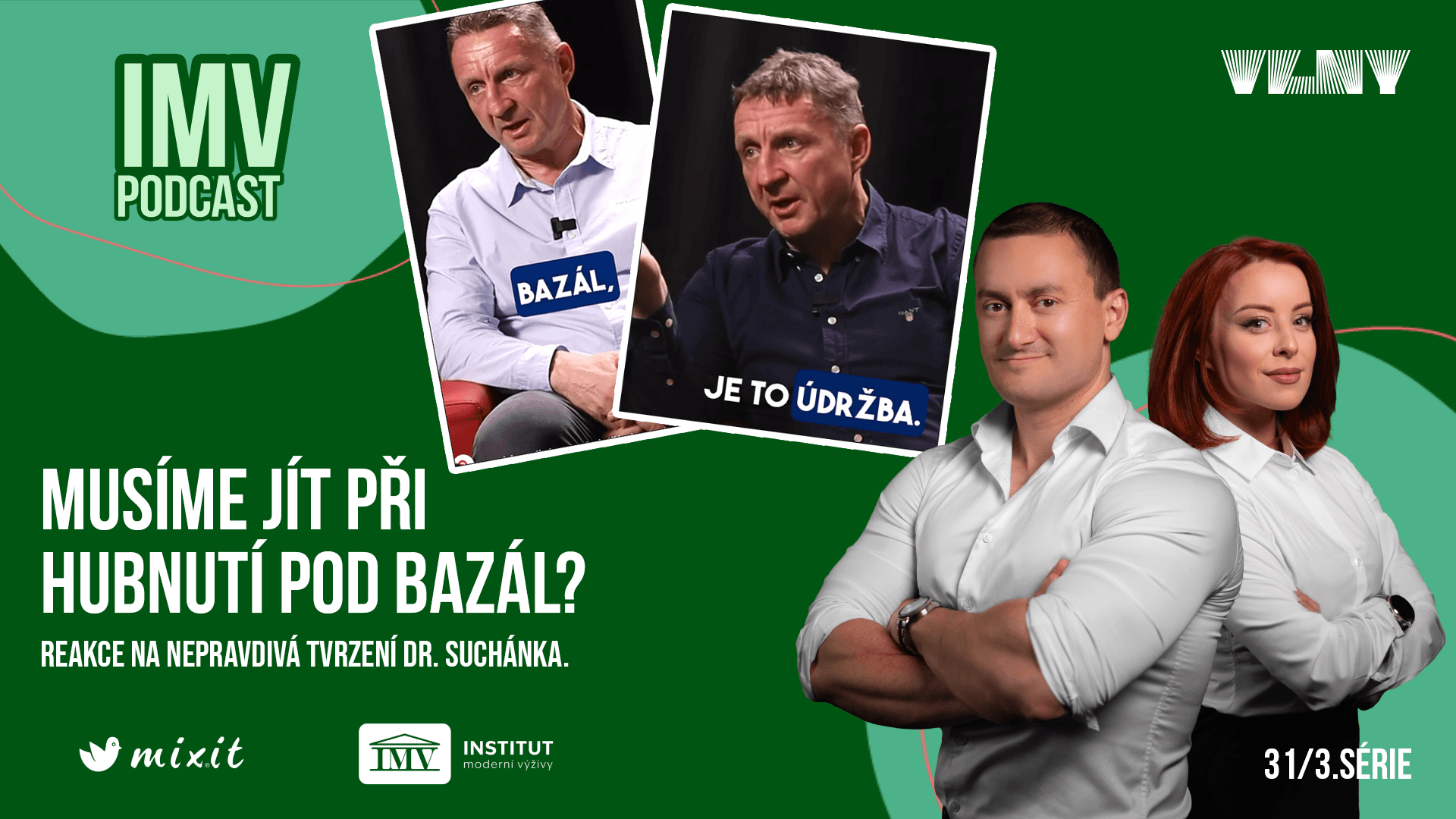 Musíme jít při hubnutí pod bazál? Reakce na nepravdivá tvrzení dr. Suchánka