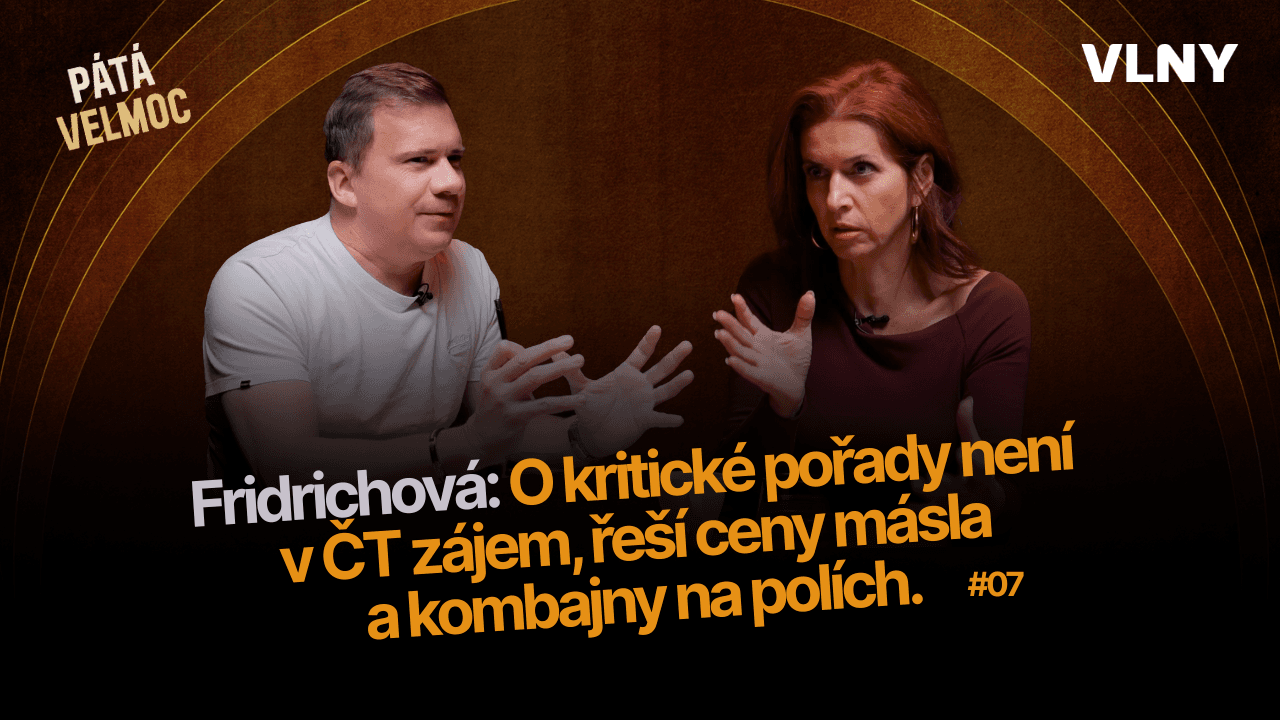 Fridrichová: O kritické pořady není v ČT zájem, řeší ceny másla a kombajny na polích