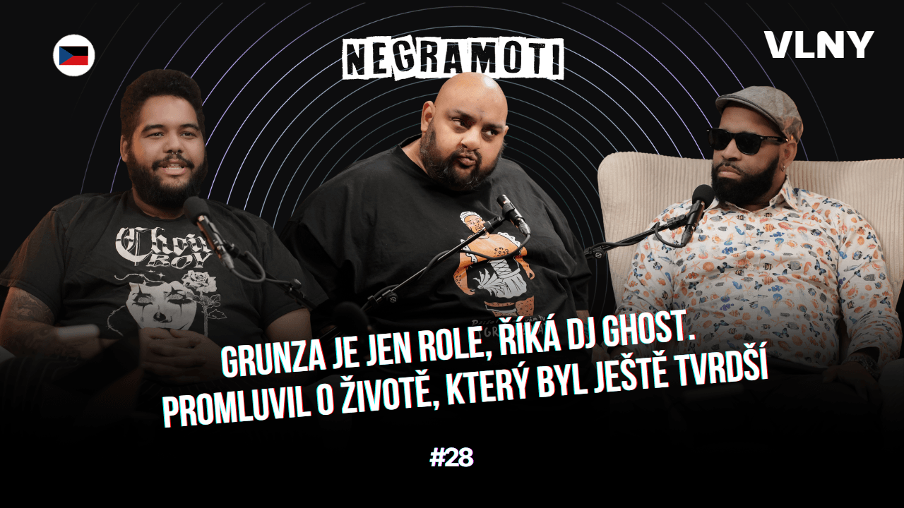 Grunza je jen role, říká DJ Ghost. Promluvil o životě, který byl ještě tvrdší