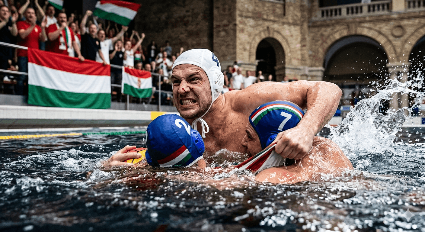 Vodní pólo: Šachy v mixéru a národní náboženství Maďarů