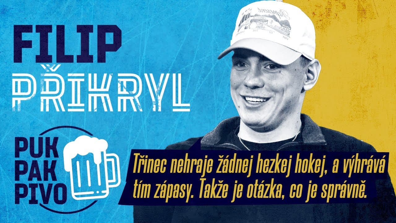 FILIP PŘIKRYL - Třinec nehraje žádnej hezkej hokej, a výhrávátím zápasy