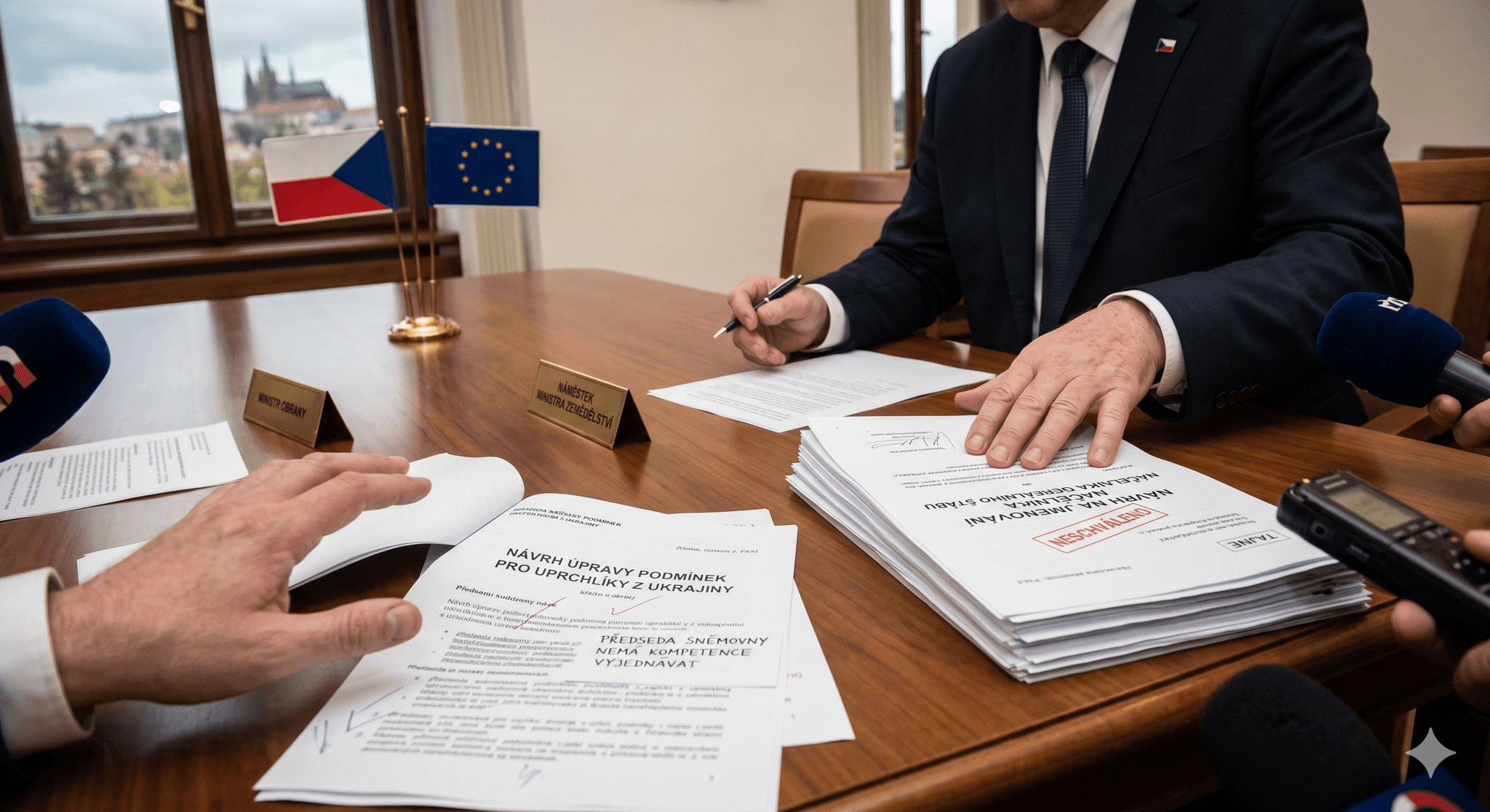 Okamura prohrává italské manželství ve Strakově akademii. Babiš udělal z SPD jen bezmocnou vládní stafáž