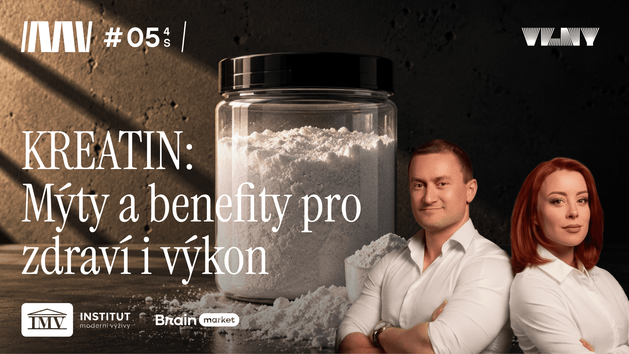 KREATIN: Největší mýty a benefity pro zdraví, mozek i výkon