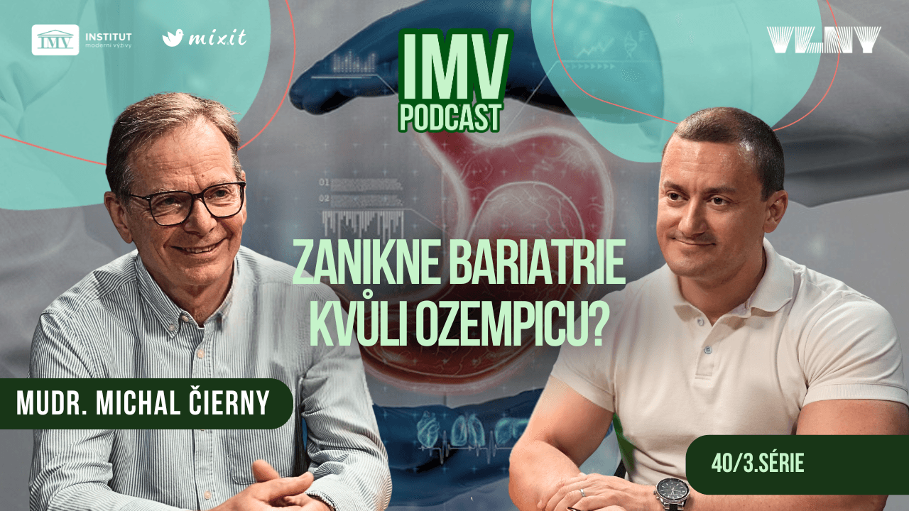 MUDr. Michal Čierny: zanikne bariatrická a metabolická chirurgie kvůli Ozempicu?