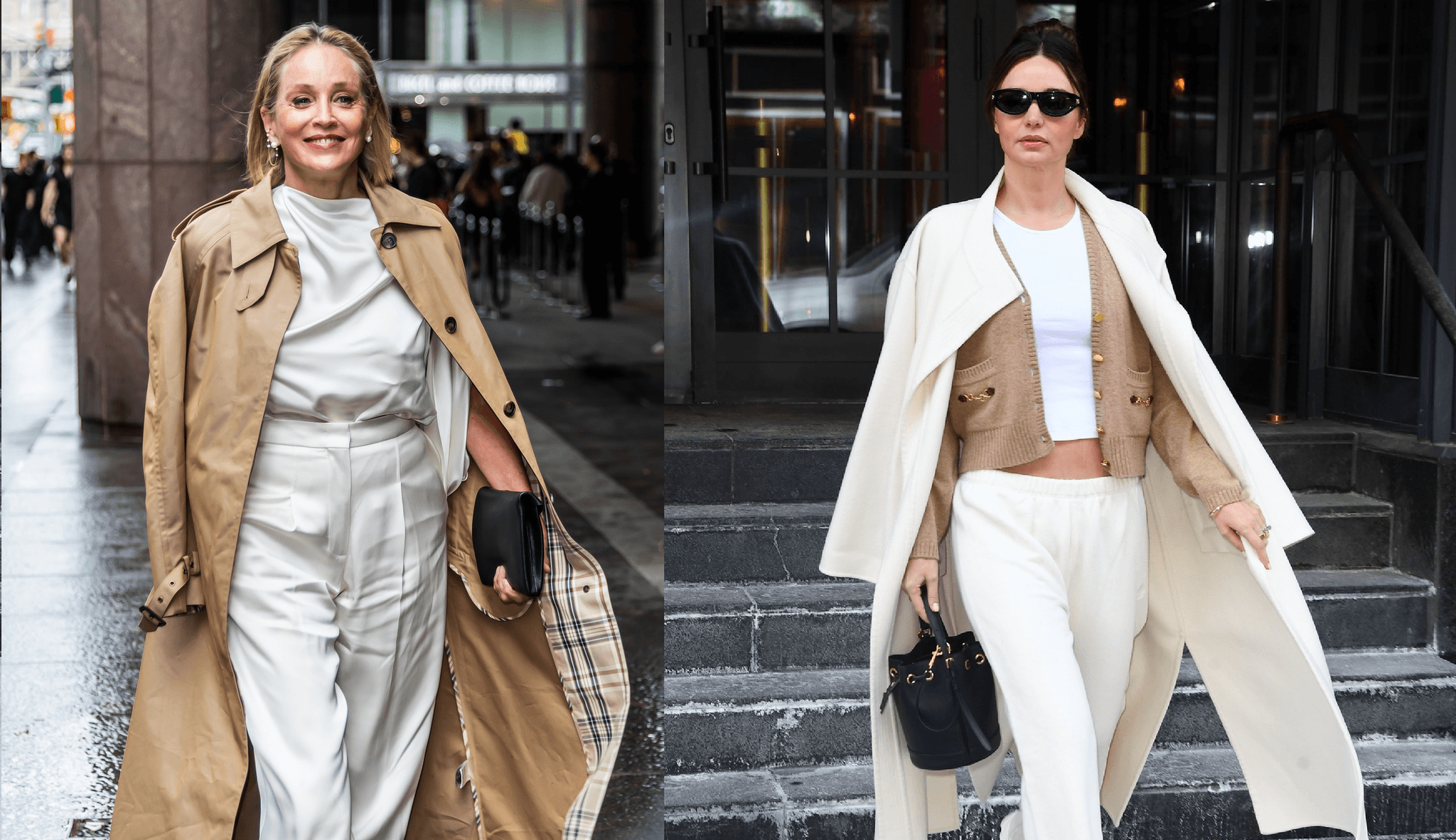 Hvězdy objevily jednu barvu na podzim. Sharon Stone v ní vypadá jako z jiné dekády